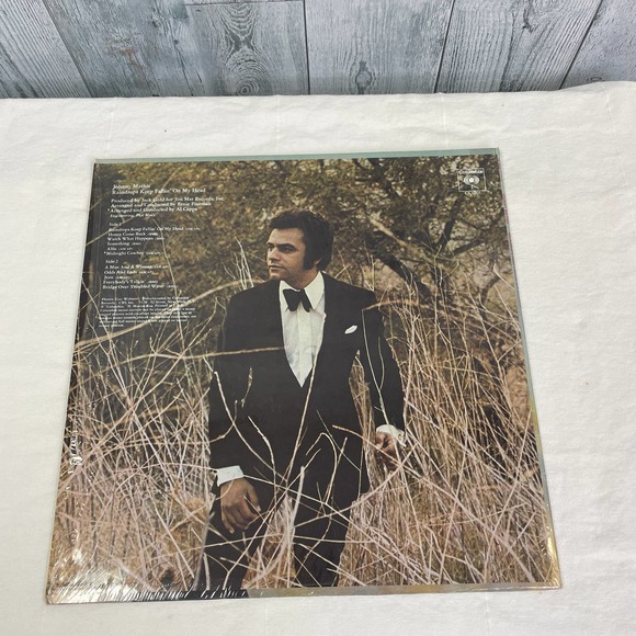 Vintage 1970 Johnny Mathis Raindrops Keep Fallin' On My Head Music Vinyl Record - Picture 2 of 2